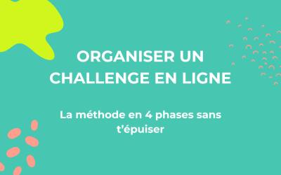 Organiser un challenge en ligne en 4 phases